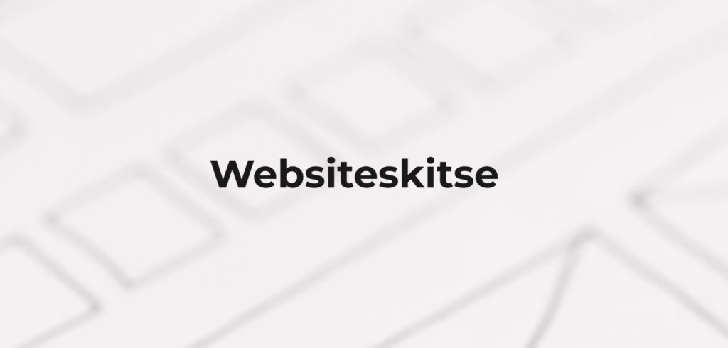 Billede af opgaven - webskitse på melaniehansen.dk